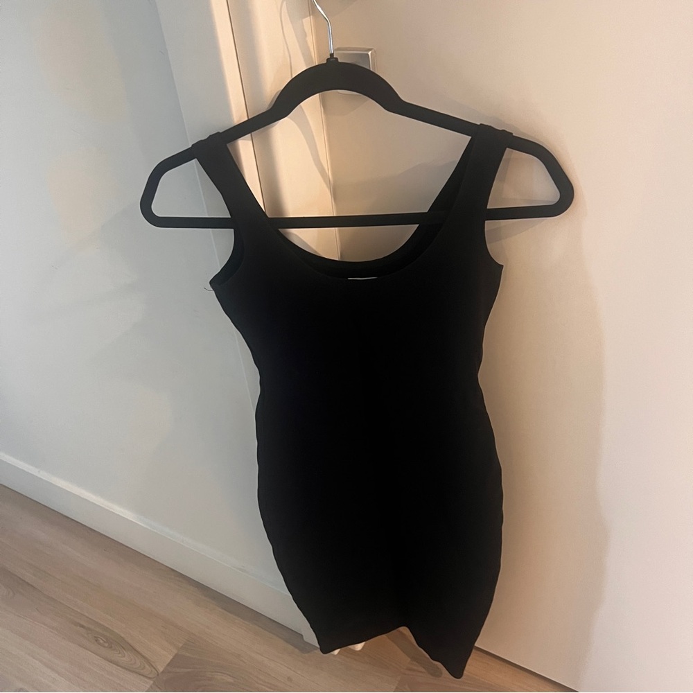 Revamped Classic Black Pencil Dress